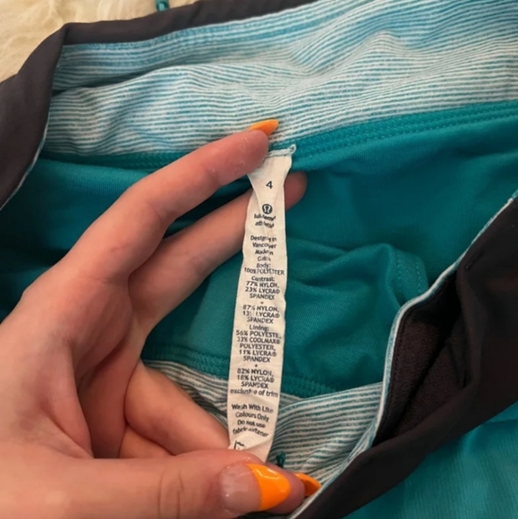 LULULEMON Speed Up Shorts sz 4 ( Fits like a 2) - Picture 2 of 5